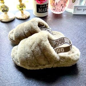 UGG Olive Green Slippers